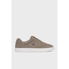Calvin Klein Süet Logolu Sneaker Ayakkabı HM0HM02201PBO Erkek Ayakkabı HM0HM02201 Pbo