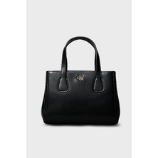 Calvin Klein Logolu Sabit Askılı Çanta LV04F3520GUB1 Bayan Çanta LV04F3520G Ub1