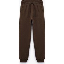 Koton Pamuklu Beli Lastikli Şardonlu Jogger Basic Eşofman Altı
