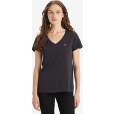 Levi's Lse Perfect V Yaka Kadın Siyah T-Shırt A3170-0009