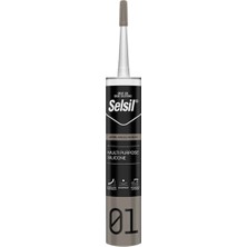 Selsil Genel Amaçlı Silikon 280 G Şeffaf