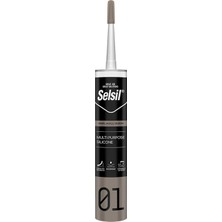 Selsil Şeffaf Silikon Genel Amaçlı 280 gr