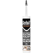 Selsil Şeffaf Silikon