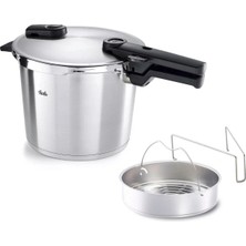 Fissler Vitaquick Premium Buhar Aparatlı Düdüklü Tencere - 10 Lt