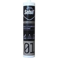 Selsil 01 Genel Amaçlı Silikon 280 gr Şeffaf