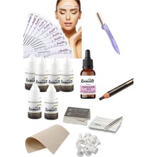 Rosevelt Microblading Seti: 6 Adet Boya ve 10 Adet İğne ile Kalıcı Makyaj için İhtiyacınız Olan Her Şey