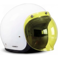 DMD Vintage Bubble Visor Yellow Vizör