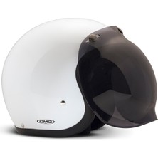 DMD Vintage Bubble Visor Smoke Vizör