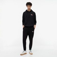 Tommy Hilfiger Reg Signature Sweatpant Erkek Siyah Pantolon.bds
