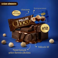 Fellas Choco - Çikolata Kaplı Fındıklı Meyve Bar (35 g) x 12 Adet