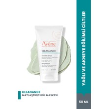 Avene Cleanance Yağlı ve Akneye Eğilimli Ciltler için Matlaştırıcı ve Arındırıcı Kil Maskesi 50 ml