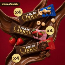 Fellas Choco - Çikolata Kaplı Meyve Bar (35 g) - Karma Kutu (3 x 4) 12 Adet