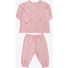 Kitikate Organik Zody 2'li Pijama Takımı Pembe