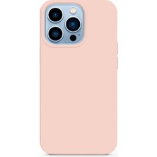 Epico Silicone Magnetic - Magsafe Compatible Case iPhone 13 Pro Max - Candy Pink