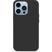 Epico Silicone Magnetic - Magsafe Compatible Case iPhone 13 Pro - Black
