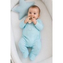 Baby Hola %100 Pamuk Yenidoğan Prematüre Patikli Tulum Mevsimlik 14058