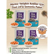 Mır mır Mırmır Pouch Premium Tahılsız Yaş Kedi Maması 85 gr x 24 Adet Somonlu Kedi Konservesi