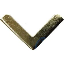 Aesco Kitap, Kapak, Menü, Albüm Köşesi, Orta - 18X32MM, Sarı, 20 Adet