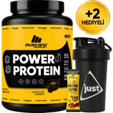 Mustang Nutrition Power Protein Tozu 3000 Gr 75 Servis Çikolata + Shaker + Protein Kahve Hediyeli