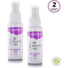 Sweatset El, Ayak, Yüz, Koltuk Altı Terleme Sprey 60 ml 2'li Set