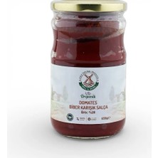 Mill & More Organik Tuzsuz Domates Biber Karışık Salça 650 G Türkiye Menşeli Sağlıklı Seçim