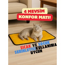 Solvéra 4 Mevsim Kullanımlı Konfor Matı 65X40 cm Kedi ve Köpek Yatağı