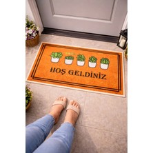 Arvital Kaymaz Taban Halı Kapı Önü Paspası 40X60 cm Model Seçenekli Yıkanabilir Toz Alır