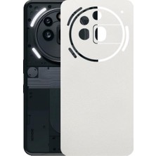 Kapps Nothing Phone 3A Pro ile Uyumlu Bumper Serisi Premium Arka Kapak Kaplama(Kenarlar Yoktur!)