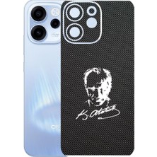 Kapps Oppo Reno 15F ile Uyumlu Bumper Serisi Premium Arka Kapak Kaplama(Kenarlar Yoktur!)