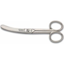 Aesco Rıza M-159 Eğri Manifatura Makası No: 5 Inç / 12,70 cm - Nikel Kaplama