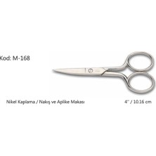 Aesco Rose Europe Kalın Nakış Makası Süper Kalite No:4 10,16 cm