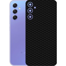 Kapps Samsung Galaxy A34 ile Uyumlu Bumper Serisi Premium Arka Kapak Kaplama(Kenarlar Yoktur!)