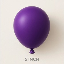 Niyet 5" Mor Lateks Balon 100'LÜ - Dekorasyon - Doğum Günü - Parti - Süsleme
