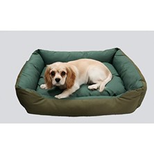 Solvéra Yıkanabilir Ortopedik Pet Yatağı, 80X95 Cm, Rahat ve Destekleyici Kedi ve Köpek Yatağı