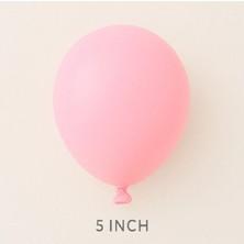 Niyet 5" Pembe Lateks Balon 100'LÜ - Dekorasyon - Doğum Günü - Parti - Süsleme