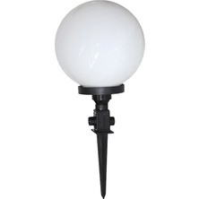 Beyaz Akrilk Küre Aydınlatma (30CM)  | Elektrikli