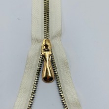 Oxford İplik Metal Fermuar 30CM Açık Krem