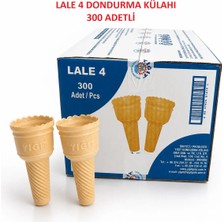Yiğit Lale 4 Dondurma Külahı 300 Adetli