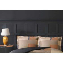Taç Out Evander Model Volanlı % 100 Pamuk Saten 2'li Yastık Kılıfı 50X70 cm
