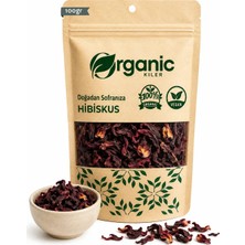 Organic Kiler Hibiskus Çayı 100GR Kurutulmuş & Elenmiş Yeni Mahsül