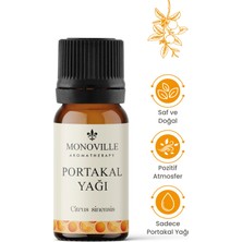 Monoville Portakal Uçucu Yağı 10 ml Saf ve Doğal (Orange Essential Oil)