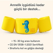Solvéra Denizatı Şeklinde Yüzdürme Yardımcısı - Sarı Renkli Kolluk Kolluk & Simit