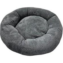 Solvéra Ortopedik Pet Simit Yatak - Yumuşak ve Kaygıyı Azaltan Konfor Kedi ve Köpek Yatağı