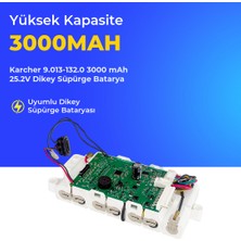 Ümit Maker Karcher 9.013-132.0 3000 Mah 25.2V Dikey Süpürge Batarya