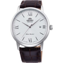 Orient Symphony RA-AC0F12S30B Otomatik Deri Siyah Gri Kadran Safir Cam 42 mm Erkek Kol Saati