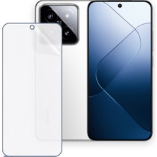 Schitec Xiaomi 14 Uyumlu Ön Yüzey Nano Şeffaf Hidrojel Ekran Koruyucu