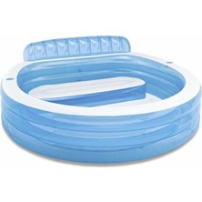 intex Aile Boyu Koltuklu Havuz 229 x 218 x 79 cm - 57190