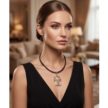 Dilhan Atlay Tel Sarma Choker Kolye,