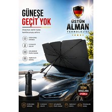 Solvéra Katlanabilir Şemsiye Güneşlik ile Tüm Araçlara Uyumlu Koruma Oto Güneşlik Perde