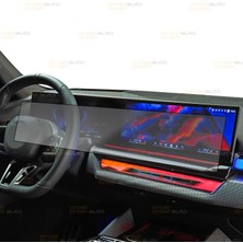 OROEL OTOMOTİV Bmw 5 Serisi Uyumlu Dijital Gösterge ve Navigasyon 9h Nano Mat Görünüm Ekran Koruyucu 2024-2026